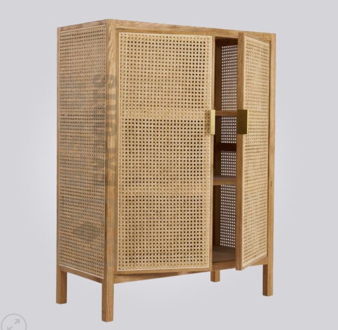 Cane Door Cabinet